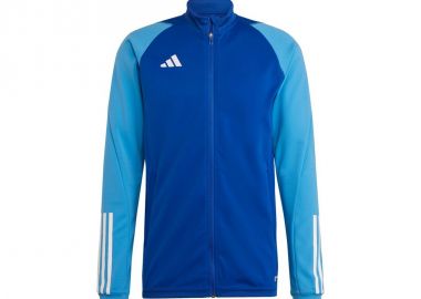 Adidas Tiro 23 Competition Ανδρική Φούτερ Ζακέτα με Τσέπες Μπλε HU1305 - adidas performance - 