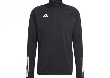 Adidas Tiro 23 Competition Ανδρική Μπλούζα με Φερμουάρ Μακρυμάνικη Μαύρη HK7644 - adidas performance - 
