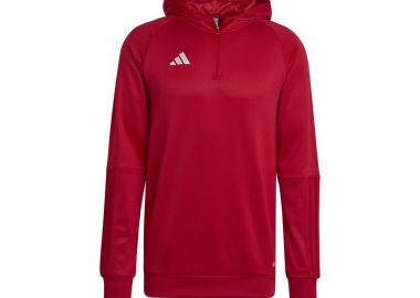 Adidas Tiro 23 Competition Ανδρικό Φούτερ με Κουκούλα Κόκκινο HK8055 - adidas performance - 