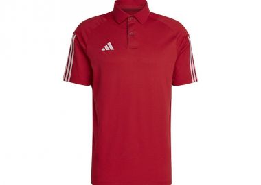 Adidas Tiro 23 Competition Ανδρικό T-shirt Κοντομάνικο Polo Κόκκινο HI3049 - adidas performance - 