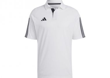 Adidas Tiro 23 Competition Ανδρικό T-shirt Κοντομάνικο Polo Λευκό IC4575 - adidas performance - 