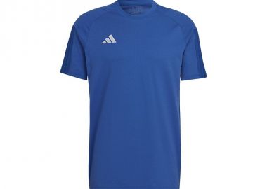 Adidas Tiro 23 Competition Ανδρικό T-shirt Μπλε με Λογότυπο HU1321 - adidas performance - 