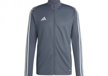Adidas Tiro 23 League Ανδρική Φούτερ Ζακέτα με Κουκούλα Γκρι HS3504 - adidas performance - 