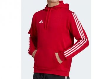Adidas Tiro 23 League Ανδρικό Φούτερ με Κουκούλα και Τσέπες Κόκκινο HS3600 - adidas performance - 
