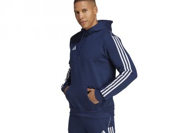 Adidas Tiro 23 League Ανδρικό Φούτερ με Κουκούλα και Τσέπες Navy Μπλε HS3599 - adidas performance - 
