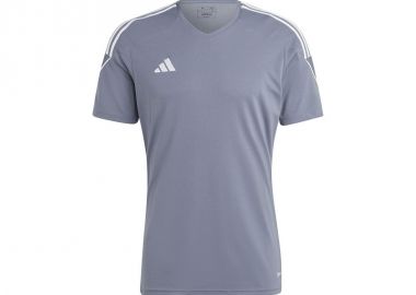 Adidas Tiro 23 League Αθλητικό Ανδρικό T-shirt Γκρι με Λογότυπο IC7478 - adidas performance - 