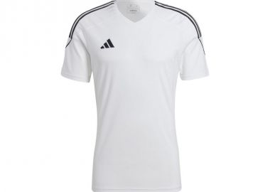 Adidas Tiro 23 League Αθλητικό Ανδρικό T-shirt Λευκό με Λογότυπο HR4610 - adidas performance - 