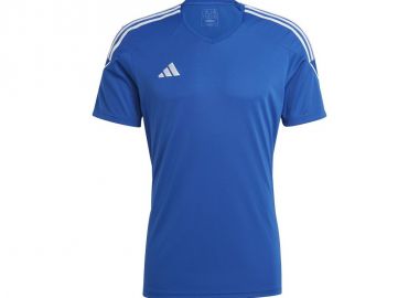 Adidas Tiro 23 League Jersey Αθλητικό Ανδρικό T-shirt Μπλε με Λογότυπο HR4611 - adidas performance - 
