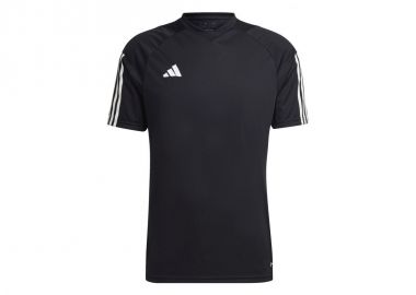 Adidas Tiro 23 Training Αθλητικό Ανδρικό T-shirt Μαύρο με Λογότυπο HK7638 - adidas performance - 