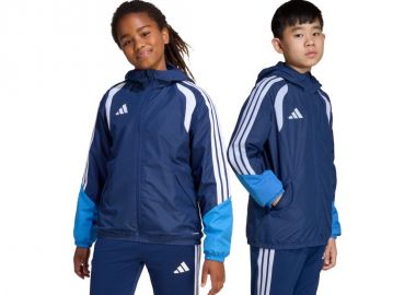 adidas Tiro 26 Competition All Weather Kids Jacket Blue JL7300 - adidas performance - 