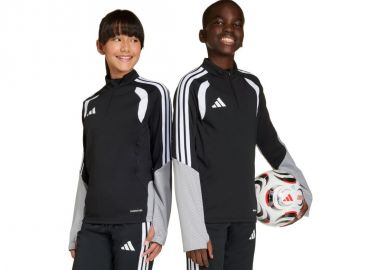 adidas Tiro 26 Competition Training Top for Kids Black and Gray KA7572 - adidas performance - 