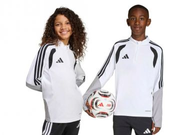 adidas Tiro 26 Competition Training Top for kids white and gray KA7577 - adidas performance - 