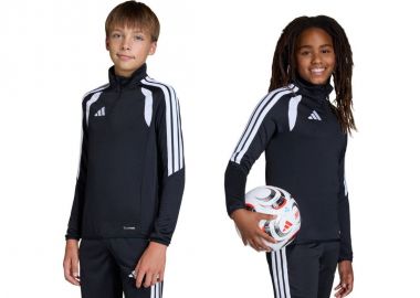 adidas Tiro 26 League Training Top Black and White JY7161 Kids' Sweatshirt - adidas performance - 