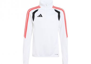 adidas Tiro 26 League Training Top Kids Sweatshirt White Black and Red KR0370 - adidas performance - 