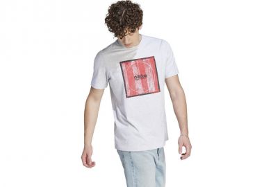 Adidas Tiro Box Graphic Ανδρικό T-shirt Κοντομάνικο Γκρι II5878 - adidas performance - 