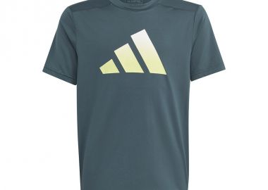 Adidas Train Icons Aeroready Παιδικό T-shirt Γκρι IJ6416 - adidas performance - 
