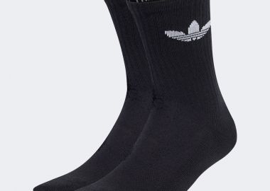ADIDAS TREFOIL CUSHION CREW SOCKS 3-PAIRS ΜΑΥΡΟ - ADIDAS ORIGINAL - 