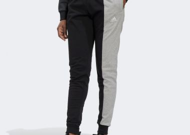 ADIDAS W ESSENTIALS COLORBLOCK PANTS ΜΑΥΡΟ - ADIDAS PERFORMANCE - 