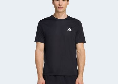 ADIDAS WORKOUT ESSENTIALS BASE T-SHIRT ΜΑΥΡΟ - ADIDAS PERFORMANCE - 