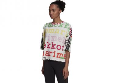Adidas x Marimekko Γυναικείο Αθλητικό T-shirt Πολύχρωμο H67090 - adidas performance - 