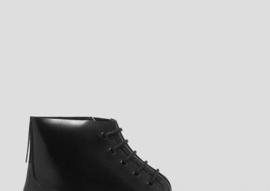 ADIEU Ανδρικό Μαύρο Type 164 Lace Up Boots - ADIEU - 