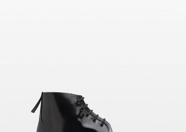 ADIEU Ανδρικό Μαύρο Type 164 Lace Up Boots - ADIEU - 