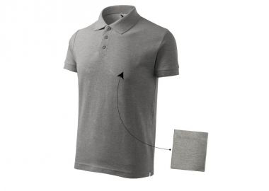 Adler Ανδρική Διαφημιστική Μπλούζα Κοντομάνικη σε Γκρι Χρώμα MLI-21212 - Adler - 