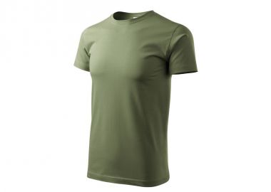 Adler Ανδρικό Διαφημιστικό T-shirt Κοντομάνικο σε Χακί Χρώμα MLI-13709 - Adler - 