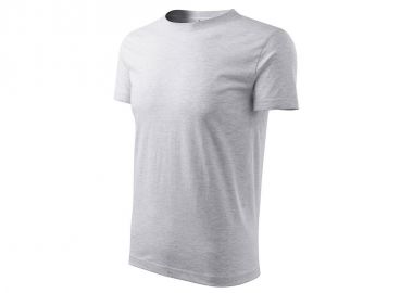 Adler Ανδρικό Διαφημιστικό T-shirt Κοντομάνικο σε Γκρι Χρώμα MLI-13203 - Adler - 