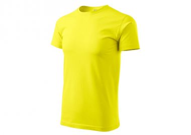 Adler Ανδρικό Διαφημιστικό T-shirt Κοντομάνικο σε Κίτρινο Χρώμα MLI-13796 - Adler - 