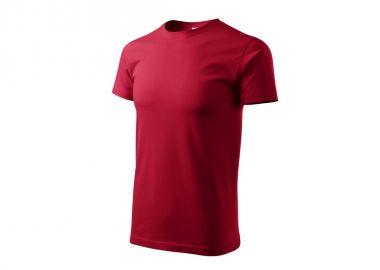 Adler Ανδρικό Διαφημιστικό T-shirt Κοντομάνικο σε Κόκκινο Χρώμα MLI-12923 - Adler - 