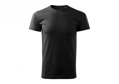 Adler Ανδρικό Διαφημιστικό T-shirt Κοντομάνικο σε Μαύρο Χρώμα MLI-F3701 - Adler - 