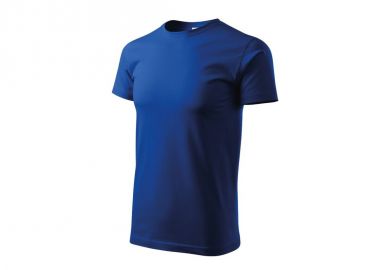 Adler Ανδρικό T-shirt Μπλε Μονόχρωμο MLI-13705 - Adler - 