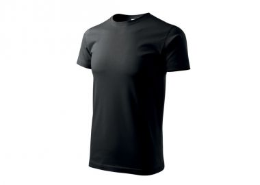 Adler Basic M MLI12901 Ανδρικό Διαφημιστικό T-shirt Κοντομάνικο σε Μαύρο Χρώμα MLI-12901 - Adler - 