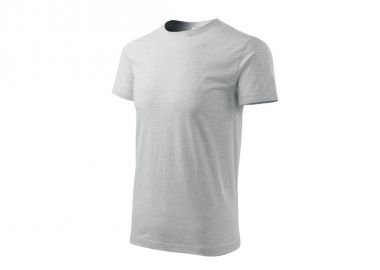 Adler Basic M MLI12903 Ανδρικό Διαφημιστικό T-shirt Κοντομάνικο σε Γκρι Χρώμα MLI-12903 - Adler - 