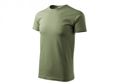 Adler Basic M MLI12909 Ανδρικό Διαφημιστικό T-shirt Κοντομάνικο σε Χακί Χρώμα MLI-12909 - Adler - 