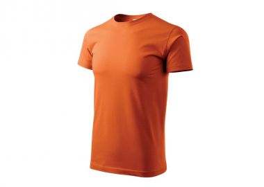 Adler Basic M MLI12911 Ανδρικό Διαφημιστικό T-shirt Κοντομάνικο σε Πορτοκαλί Χρώμα MLI-12911 - Adler - 