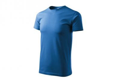 Adler Basic M MLI12914 Ανδρικό Διαφημιστικό T-shirt Κοντομάνικο σε Μπλε Χρώμα MLI-12914 - Adler - 