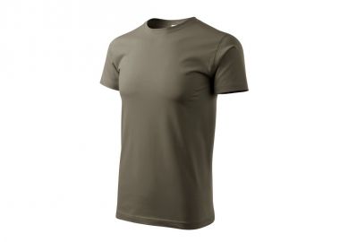 Adler Basic M MLI12929 Ανδρικό Διαφημιστικό T-shirt Κοντομάνικο σε Χακί Χρώμα MLI-12929 - Adler - 