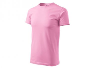 Adler Basic M MLI12930 Ανδρικό Διαφημιστικό T-shirt Κοντομάνικο σε Ροζ Χρώμα MLI-12930 - Adler - 