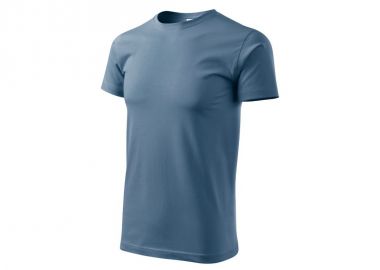 Adler Basic M MLI12960 Ανδρικό Διαφημιστικό T-shirt Κοντομάνικο σε Μπλε Χρώμα MLI-12960 - Adler - 