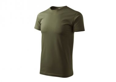Adler Basic M MLI12969 Ανδρικό Διαφημιστικό T-shirt Κοντομάνικο σε Χακί Χρώμα MLI-12969 - Adler - 