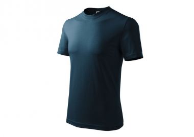 Adler Classic U Ανδρικό Διαφημιστικό T-shirt Κοντομάνικο σε Navy Μπλε Χρώμα MLI-10102 - Adler - 