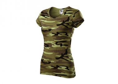 Adler Γυναικείο Διαφημιστικό T-shirt Κοντομάνικο σε Χακί Χρώμα MLI-C2234 - Adler - 