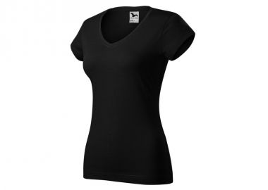 Adler Γυναικείο Διαφημιστικό T-shirt Κοντομάνικο σε Μαύρο Χρώμα MLI-16201 - Adler - 