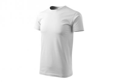 Adler Heavy Ανδρικό Διαφημιστικό T-shirt Κοντομάνικο σε Λευκό Χρώμα MLI-13700 - Adler - 