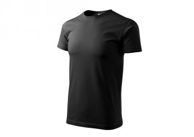 Adler Heavy Ανδρικό Διαφημιστικό T-shirt Κοντομάνικο σε Μαύρο Χρώμα MLI-13701 - Adler - 
