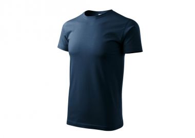 Adler Heavy Ανδρικό Διαφημιστικό T-shirt Κοντομάνικο σε Navy Μπλε Χρώμα MLI-13702 - Adler - 