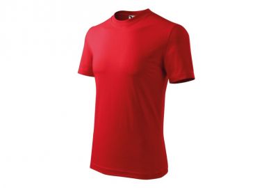 Adler Heavy U MLI11007 Ανδρικό Διαφημιστικό T-shirt Κοντομάνικο σε Κόκκινο Χρώμα MLI-11007 - Adler - 