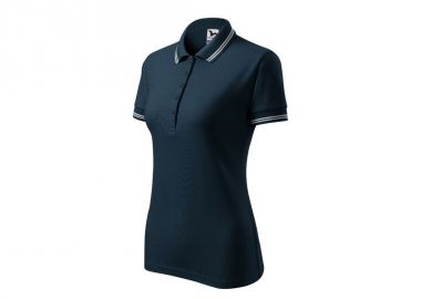 Adler Pique Γυναικεία Διαφημιστική Μπλούζα Κοντομάνικη σε Navy Μπλε Χρώμα MLI-21002 - Adler - 